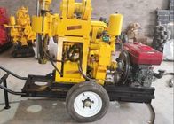 Spt Testing Hydraulic Borewell Machine Wheels Motor Diesel Mounted Gk 200