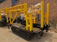 Easy Move 15kw Crawler Mounted Drill Rig برای آزمایش خاک حفاری SPT